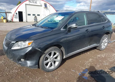 2010 Lexus Rx 350 from USA, damaged, VIN 2T2BK1BA0AC005510